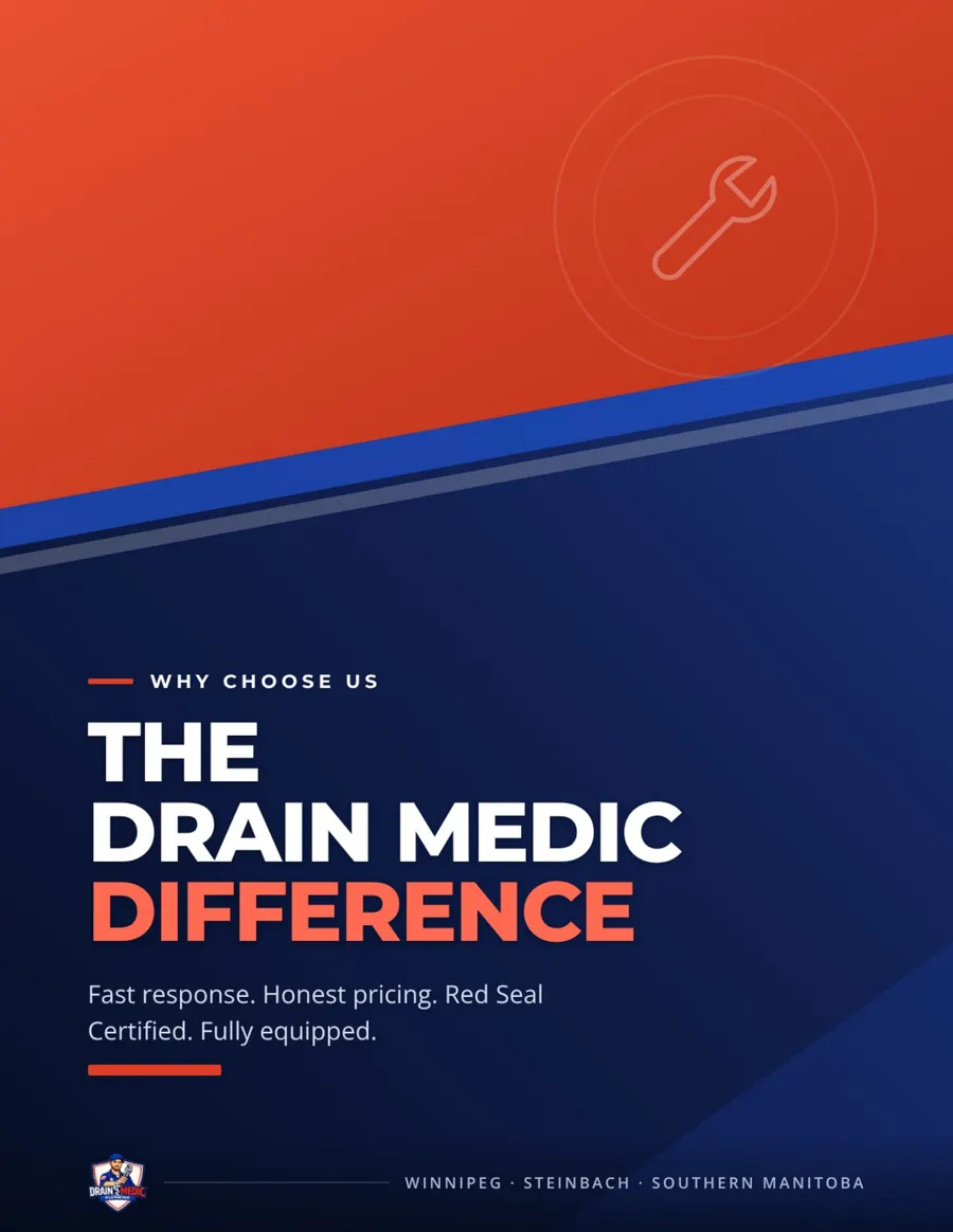Drain Medic Plumbing brochure, page 2