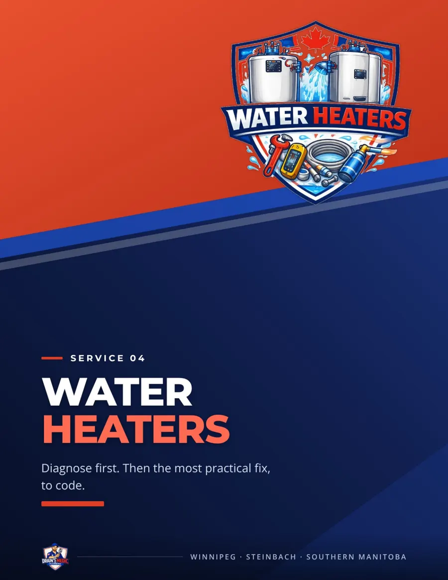 Drain Medic Plumbing brochure, page 10
