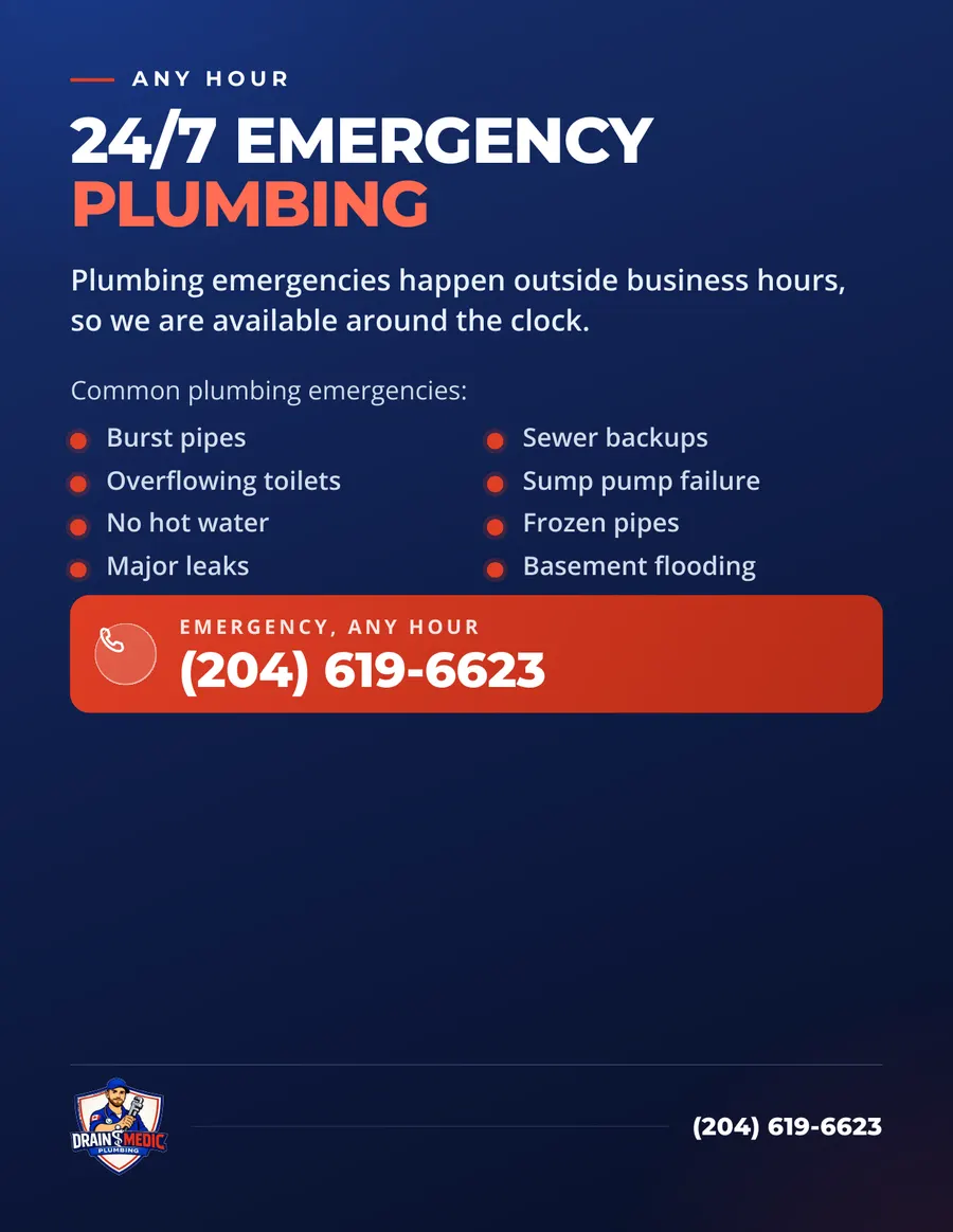 Drain Medic Plumbing brochure, page 17