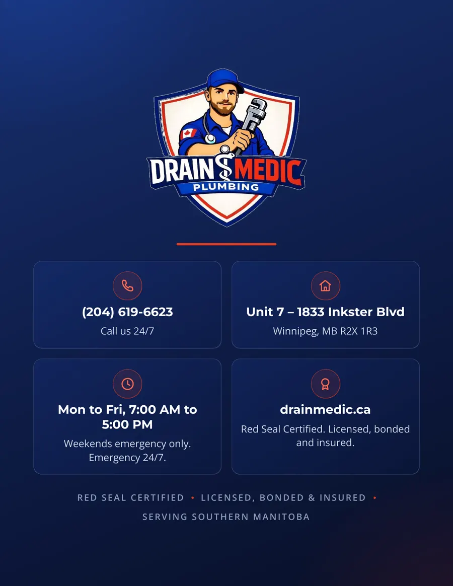 Drain Medic Plumbing brochure, page 32